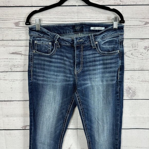 Daytrip Jeans Daytrip Jeans Size 3 Blue Virgo Straight Inseam 35